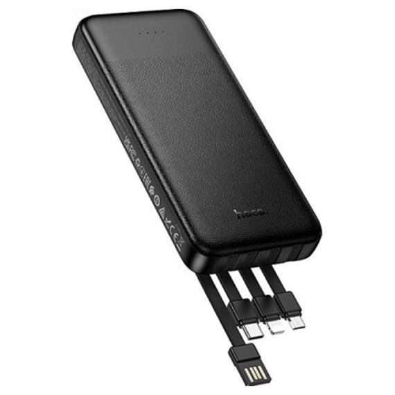 Hoco J163 Powerbank 10.000mAh con 4 tipos de Cables Incluidos