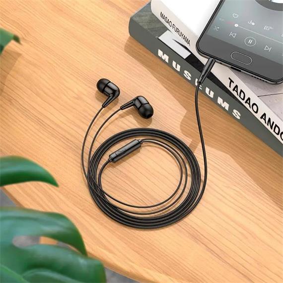 Hoco M97 Auriculares con Micrófono y Clavija 3.5mm Negro