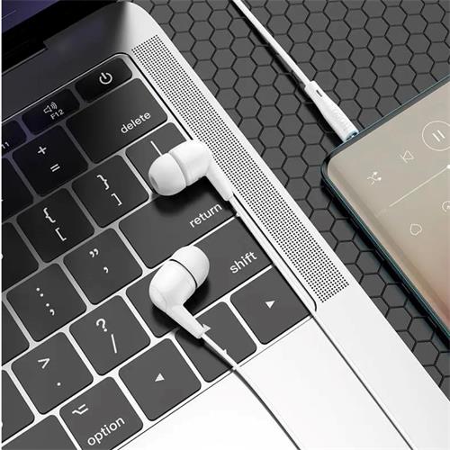 Hoco M97 Auriculares con Micrófono y Clavija 3.5mm Blanco