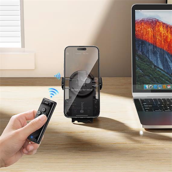 Hoco K33 Soporte Ergonómico para Smartphone con Mando a Distancia