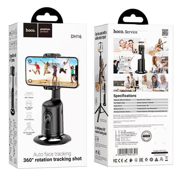 Hoco DH16 Soporte para Smartphone con Seguimiento Facial 360º