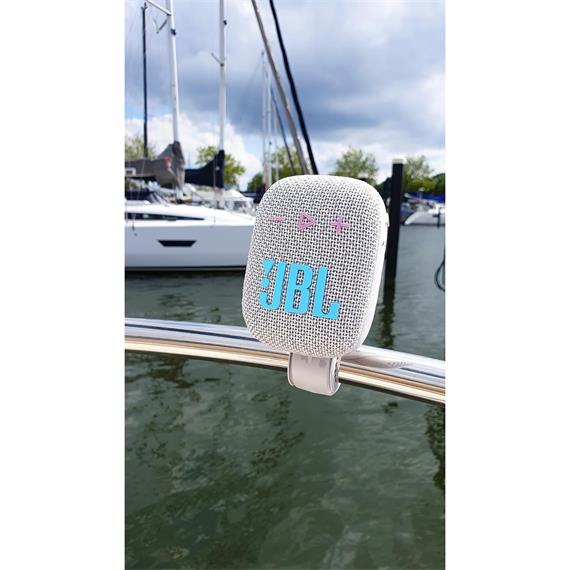 Jbl Wind 3S Altavoz Bluetooth Portátil con Soporte para Manillar Gris