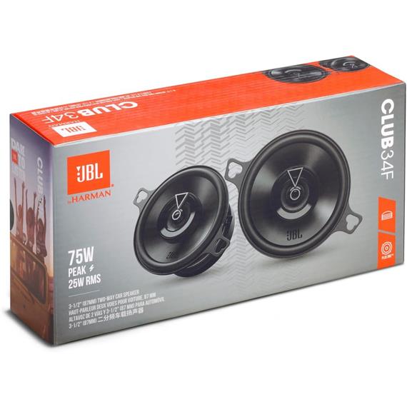 Jbl Club 34F Juego de Altavoces Coaxiales de 2 Vias 3.5" Hasta 150W