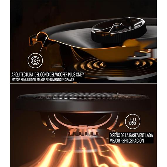 Jbl Club 34F Juego de Altavoces Coaxiales de 2 Vias 3.5" Hasta 150W