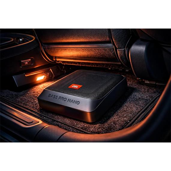 Jbl Bass Pro Nano Subwoofer Compacto Bajo Asiento con Hasta 200W