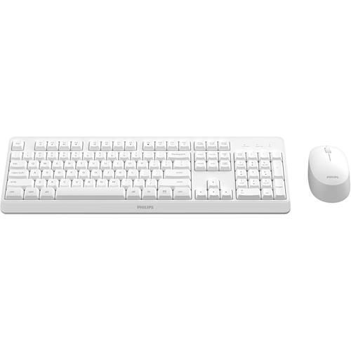 Philips SPT6307WL Combo Inalámbrico Teclado+ Ratón Blanco