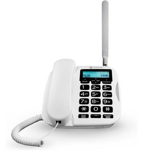 Motorola FW500 Teléfono de Sobremesa con 4G y Línea FIja, Batería 8 Horas