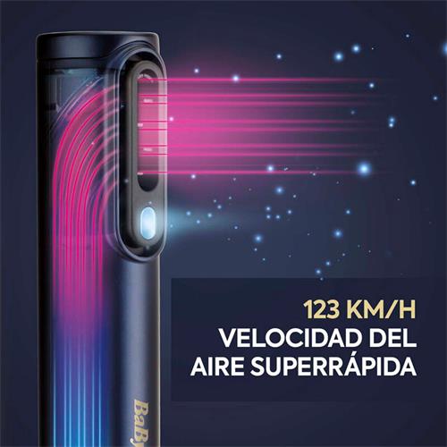 Babyliss AS6550E Airwand Secador de Pelo, Alisador y Styler con 1600W