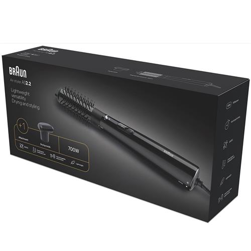 Braun BRAS220E Cepillo de Aire 700W 40mm con IONTEC