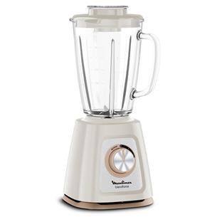 Moulinex LM430A10 Batidora de Vaso de Cristal 800W 1.75L Picahielo