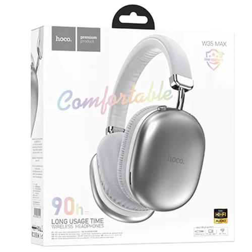 Hoco W55 Plus Auricular Bluetooth con Cancelación de Ruido Silver