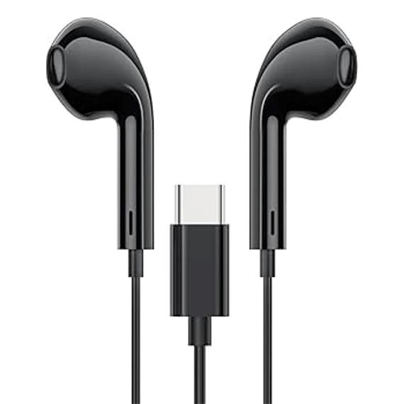 Hoco M101 Pro Auricular con Micrófono y Conexión USB-C Negro