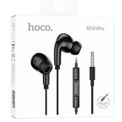 Hoco M101 Auricular jack 3.5mm con Micrófono Negro