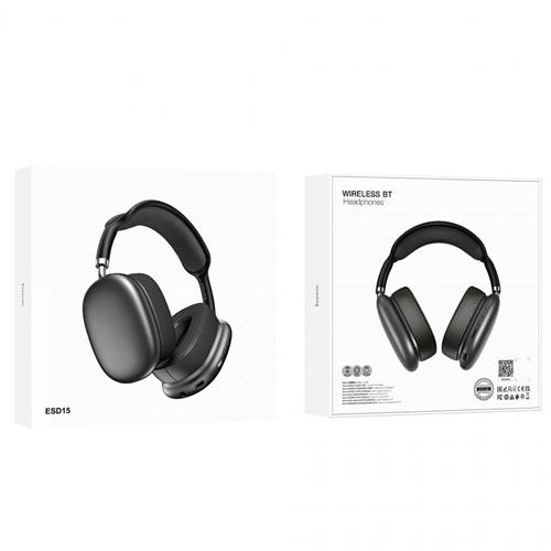 Hoco ESD15 Auricular Bluetooth con Ranura MicroSD Space Gray
