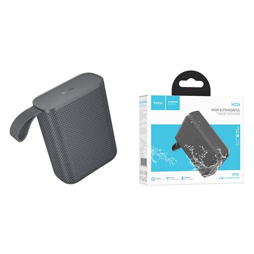 Hoco HC34 Star Altavoz Bluetooth 5W con MicroSD Gris