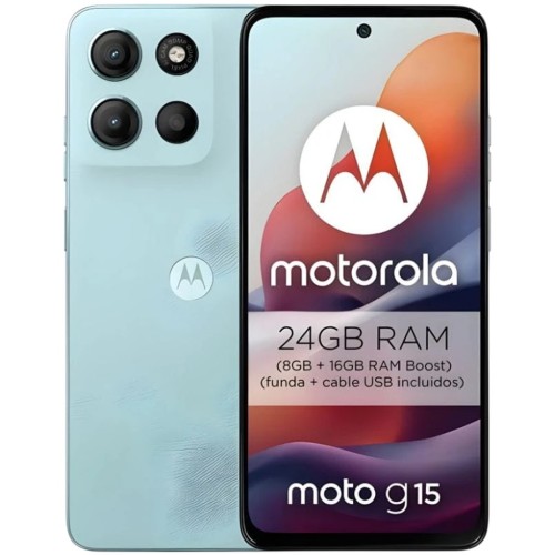 Motorola Moto G15 6.72" 8GB 512GB 50Mpx Glacier Blue