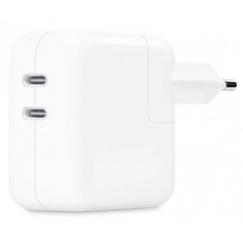 Apple Cargador Dual USB-C 35W (MW2K3ZM/A)