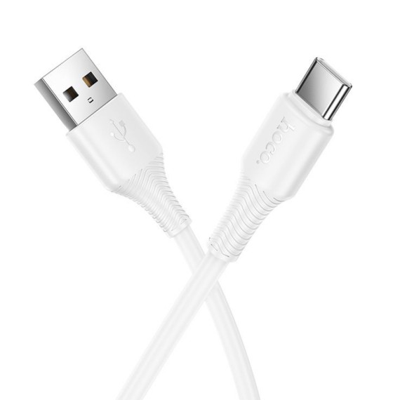 Cable USB-A a USB-C Hoco X120 1 Metro Blanco