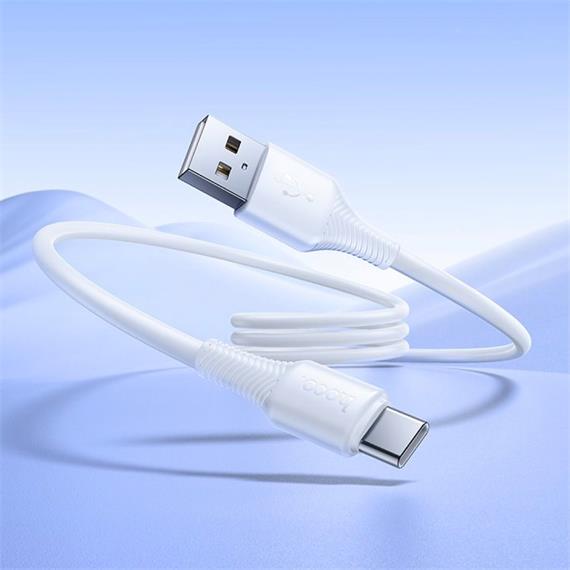 Cable USB-A a USB-C Hoco X120 1 Metro Blanco