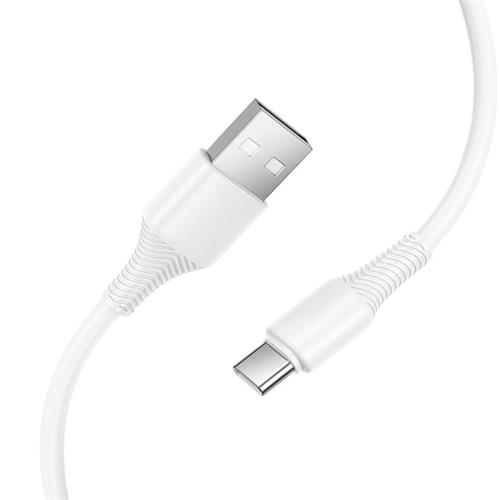 Cable USB-A a USB-C Hoco X120 1 Metro Blanco