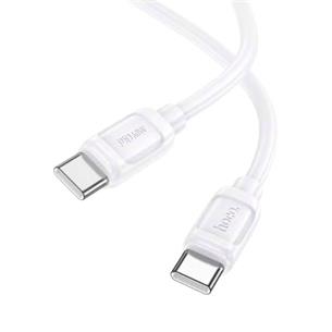 Cable USB-C a USB-C Hoco X115 60W 1 Metro Blanco