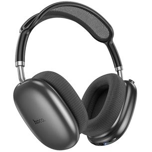 Hoco W55 Auriculares Bluetooth con Lector Micro SD Gris Espacial