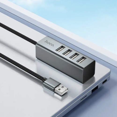 Adaptador USB Hoco HB1A Hub USB a 3x USB 2.0