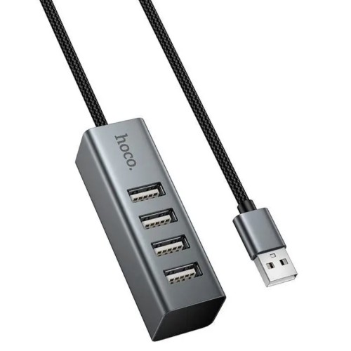 Adaptador USB Hoco HB1A Hub USB a 3x USB 2.0