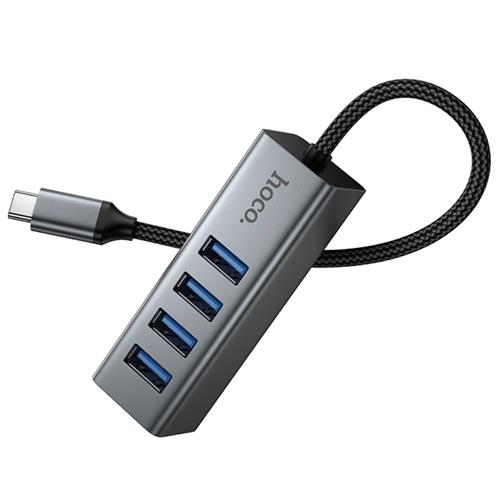 Adaptador USB-C Hoco HB1C USB-C a 4x USB 3.0