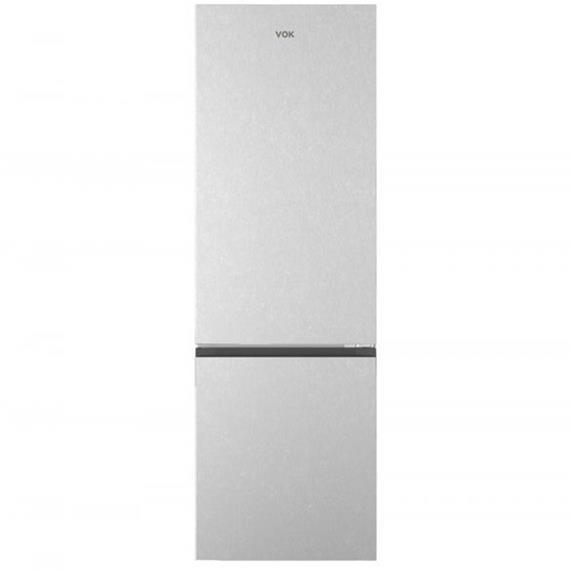 Vok EVR-405NEI Frigo 185,5x60cm N/F Inverter Inox EF.E