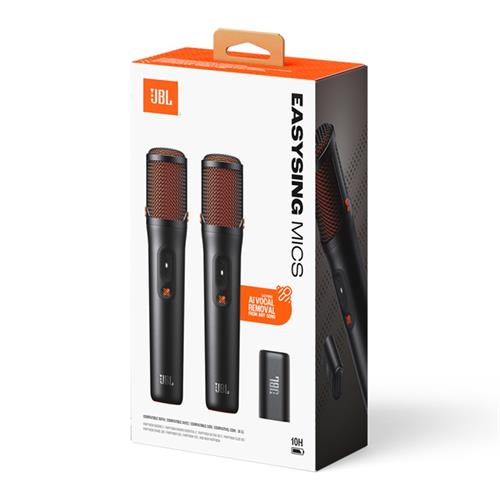JBL Easysing Mics Micrófono Inalámbrico con Eliminación de voces por IA