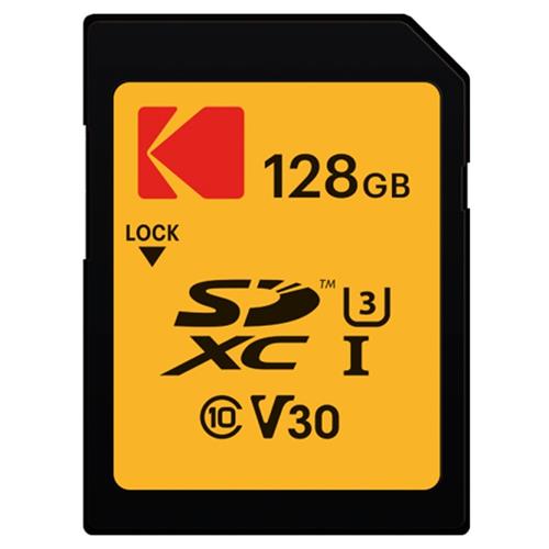 Memoria SDXC 128GB UHS-I U3 V30 Kodak