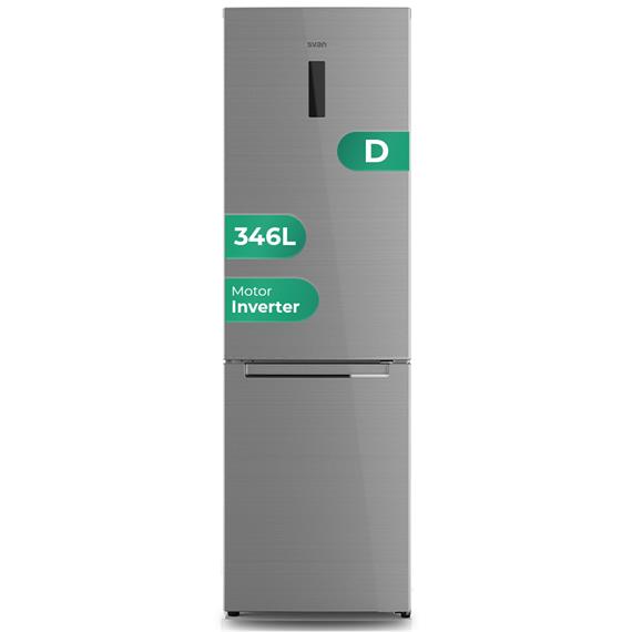 Svan SC195600DNFDX Frigo Combi 195x60x65.8cm  Inox