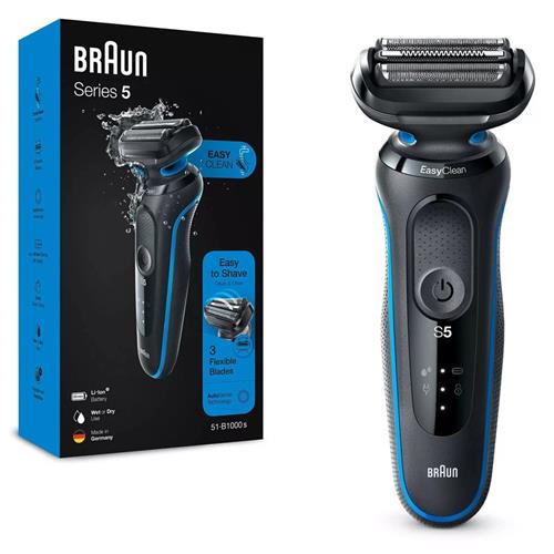 Braun 51-B1000S Afeitadora Series 5 Seco y Mojado Recargable