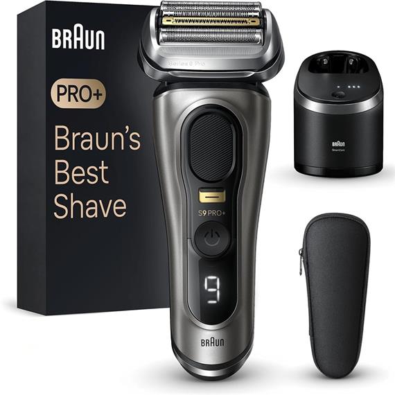 Braun 9-9565CC Afeitadora Series 9 Cabezal 360º Wet & Dry Centro Smart Care