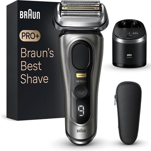 Braun 9-9565CC Afeitadora Series 9 Cabezal 360º Wet & Dry Centro Smart Care