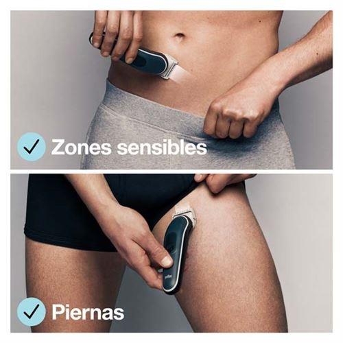 Braun BG5340 Recortadora Corporal Recargable SkinShield