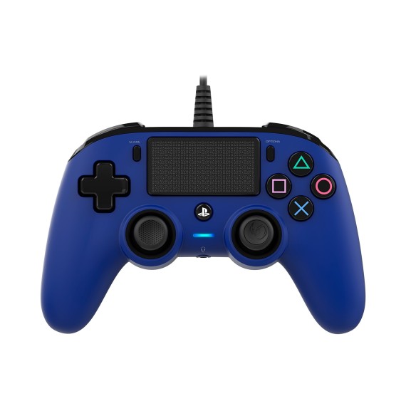 Nacon Mando Oficial Playstation PS4 Compact Azul  (PS4OFCPADBLUE)