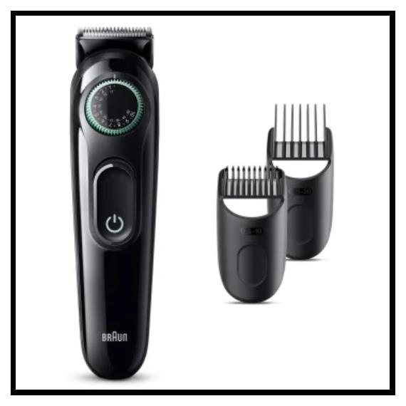 Braun BT3411 Recortadora de Barba Recargable con 40 Tamaños