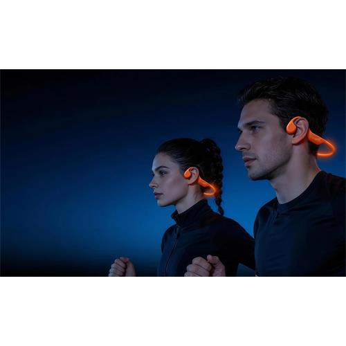 Doogee BoneBeat Run Ray IP66/10 Auricular Deportivo de Conducción Osea Shadow Black