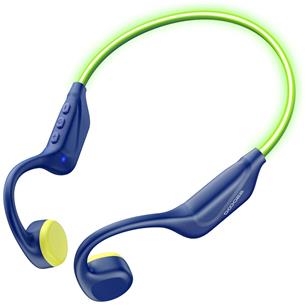 Doogee BoneBeat Run Ray IP66/10 Auricular Deportivo de Conducción Osea Turbo Blue