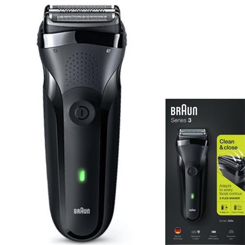 BRAUN Afeitadora 300S Series 3 Wet & Dry Recargable