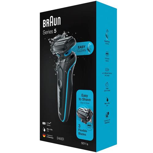 Braun Afeitadora 51-M1000S Serie 5 Recargable, Wet & Dry