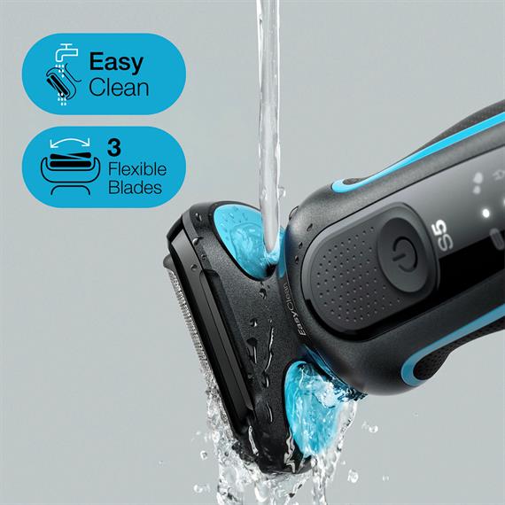 Braun Afeitadora 51-M1000S Serie 5 Recargable, Wet & Dry