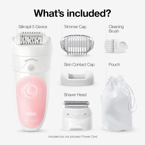 Braun SES5-620 Depiladora Silk-épil Serie 5 Wet & Dry Recargable