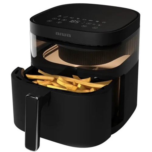 Aiwa AFR-6000 Freidora de Aire 1700W 6L Negra