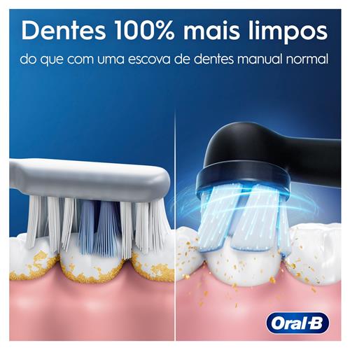 Braun Oral-B Cepillo de Dientes IO2 con Estuche de Viaje Negro (IOS2.1B9.2K)