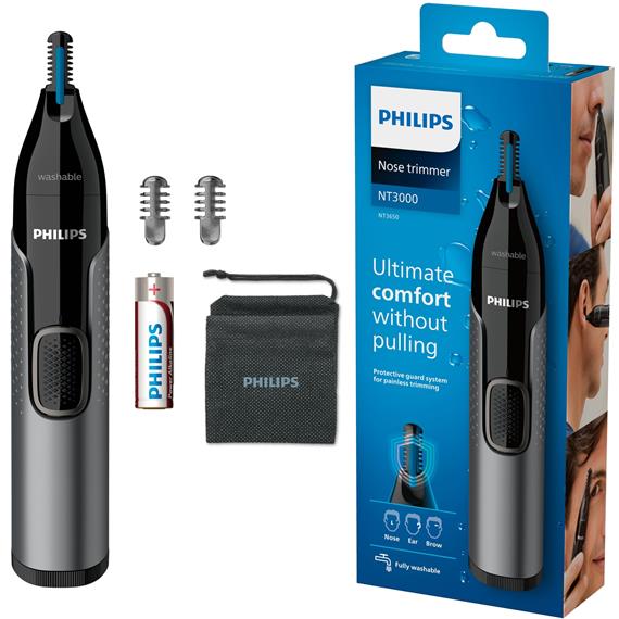 Philips NT3650/16 Recortador para Nariz, Orejas y Cejas