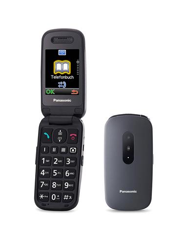 Panasonic KX-TU446 Teléfono para mayores con botón SOS Negro