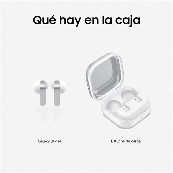 Samsung Galaxy Buds 4 Auricular Bluetooth con Traducción y Cancelacion de Ruid Blanco